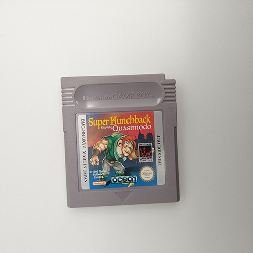 Super Hunchback Starring Quasimodo - Game Boy Original spil (B Grade) (Genbrug)